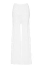 Alberta Ferretti Crochet Cotton Pants