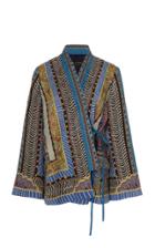 Etro Patterned Tie-front Jacket