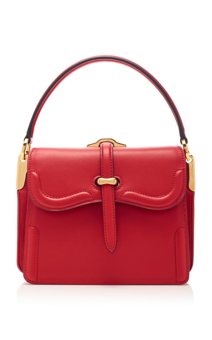 Prada Belle Leather Top Handle Bag