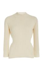Brock Collection Ribbed Cashmere-blend Sweater Size: S