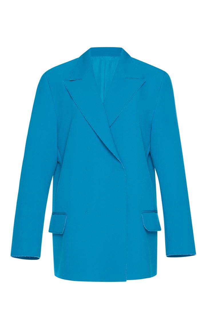 Msgm Double Breasted Crepe Blazer