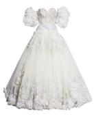Mark Bumgarner Bronia Off The Shoulder Gown
