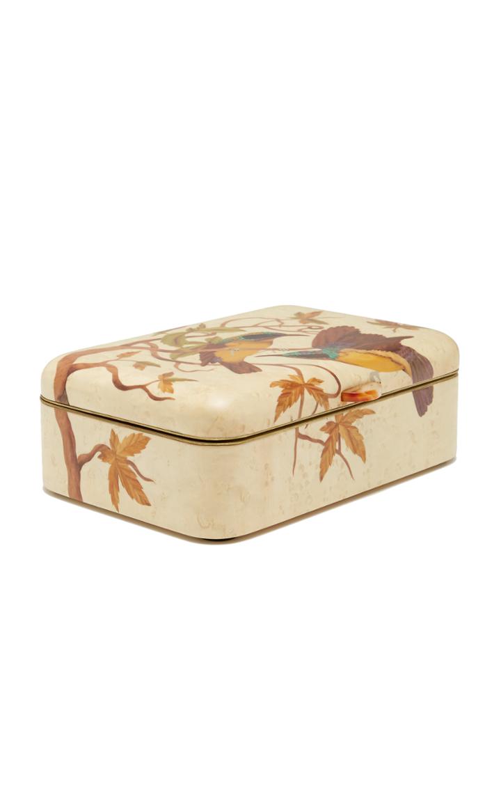 Silvia Furmanovich Mockingbird Marquetry Jewelry Box