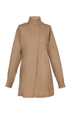 Boontheshop Collection Wrap Neck Cotton Shirt
