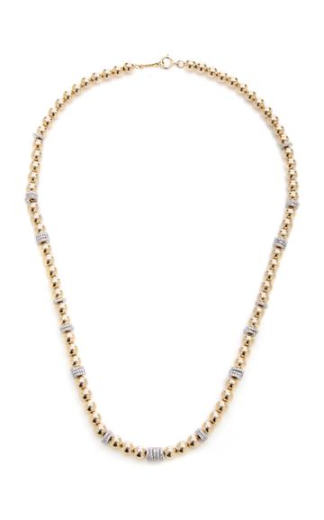 The Last Line 18k Gold And Diamond Necklace