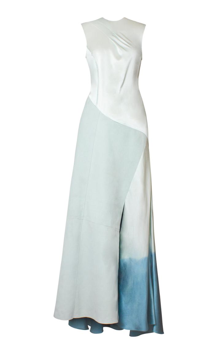 Moda Operandi Alejandra Alonso Rojas Patchwork Silk Dress Size: 2