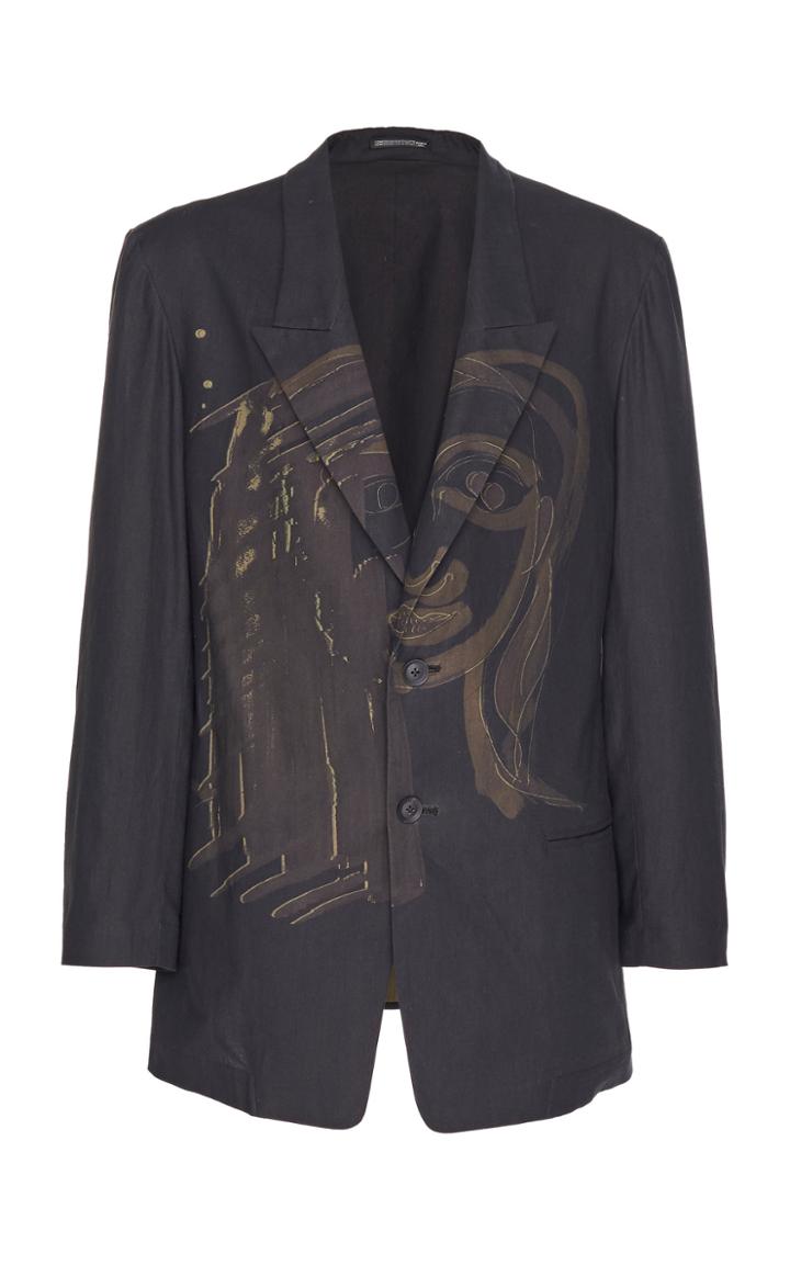 Yohji Yamamoto Peaked Flare Jacket