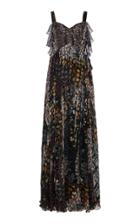 Moda Operandi Etro Printed Patchwork Silk Dress Size: 38