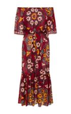 Rhode Resort Jay Off The Shoulder Midi Dress
