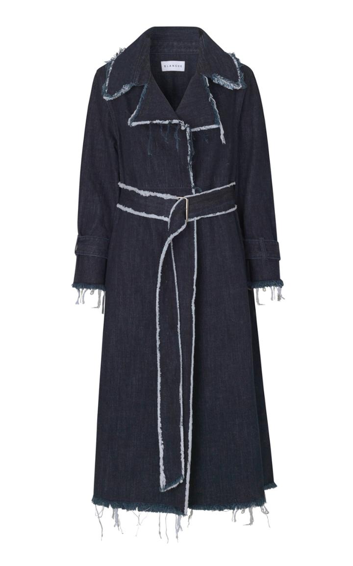 Blanche Anura Denim Trench Coat