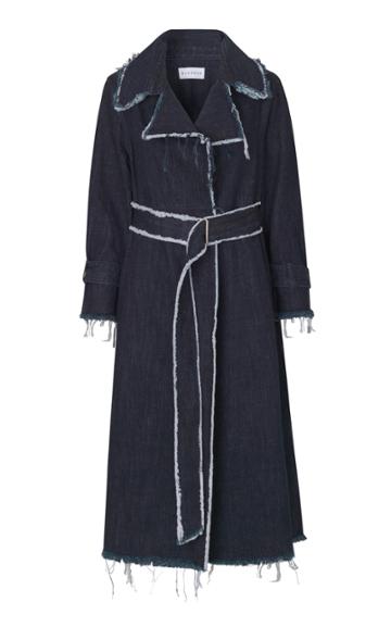 Blanche Anura Denim Trench Coat