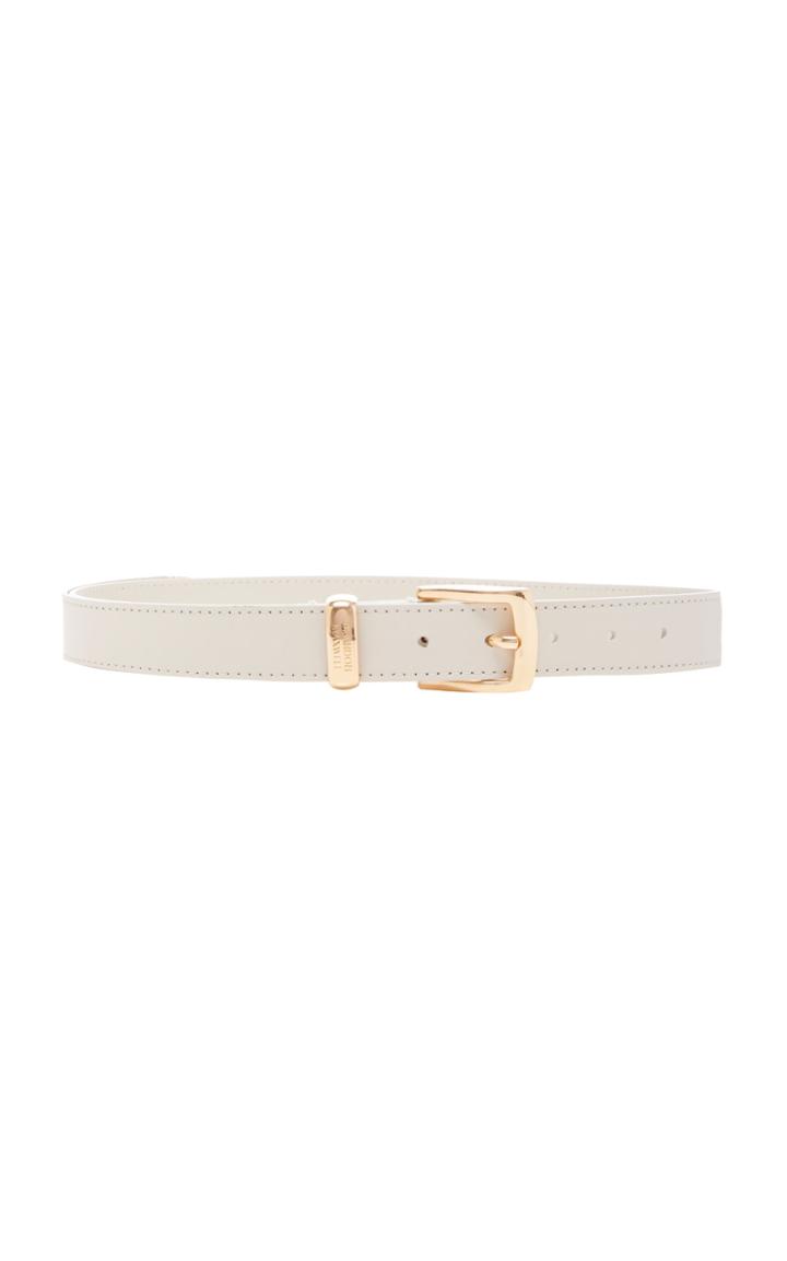 Moda Operandi Brandon Maxwell Skinny Leather Belt Size: S
