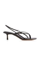 Studio Amelia Leather Slingback Sandals