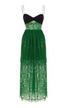 Rasario Embroidered Lace Sheath Dress