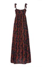 Moda Operandi Agua By Agua Bendita Verbena Arrecife Linen Maxi Dress