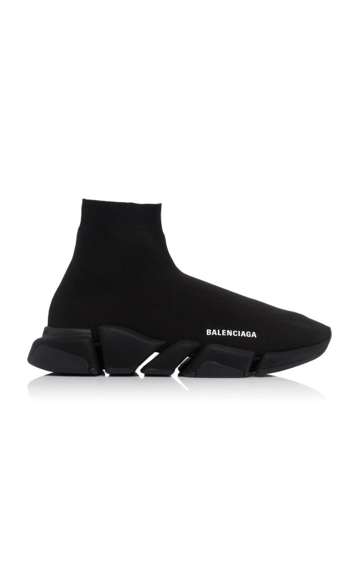 Balenciaga Speed Lt Stretch-knit Sneakers