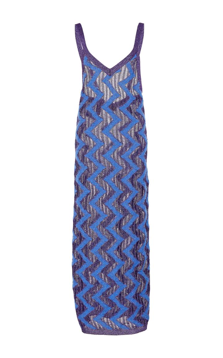 Missoni V-neck Zig Zag Dress