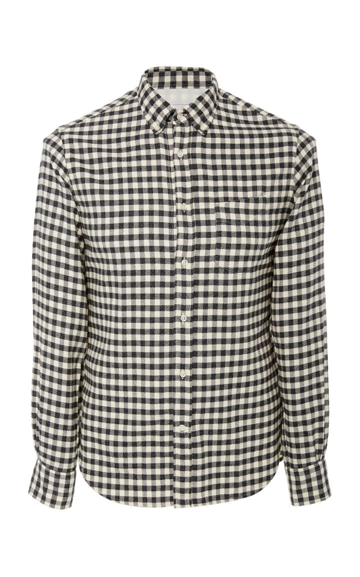 Officine Gnrale Brushed Flannel Check Shirt