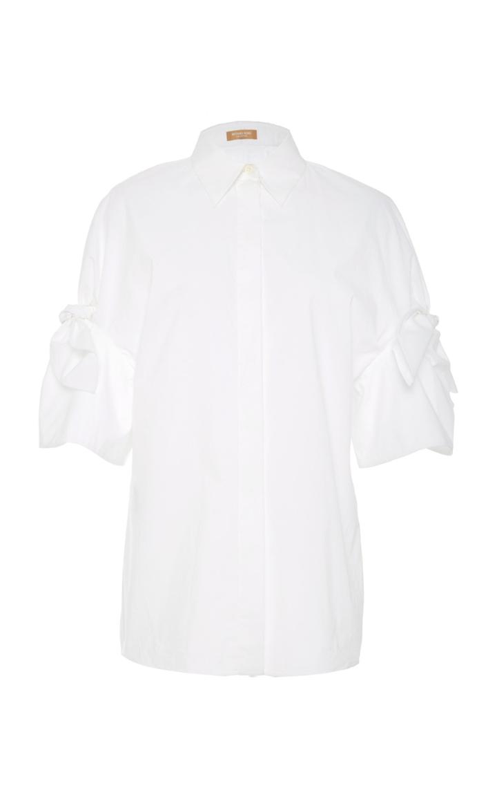 Michael Kors Collection Tie Sleeve Shirt