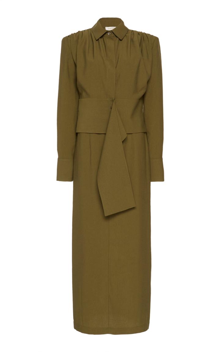Matriel Moss Dress With Attached Shirt