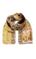Pierre-louis Mascia Fancy Orylag-trimmed Silk Scarf