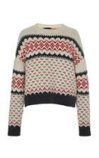 Alanui Fair Isle Wool Sweater