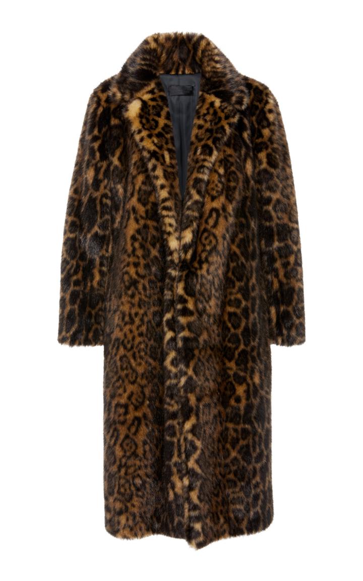 Nili Lotan Marvin Faux Fur Coat