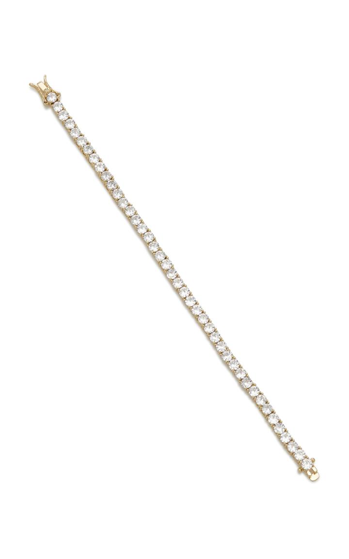 Fallon Grace Gold-tone And Crystal Bracelet