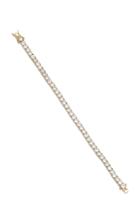Fallon Grace Gold-tone And Crystal Bracelet