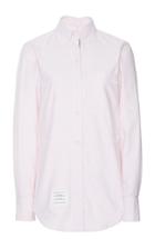 Thom Browne Embroidered Cotton Shirt