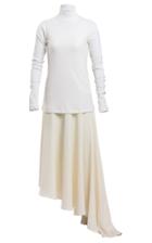 Maggie Marilyn Double Of Nothing Asymmetric Cotton Maxi Dress