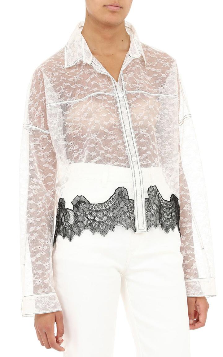 Moda Operandi Philosophy Di Lorenzo Serafini Lace Blouse