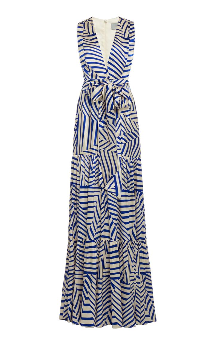 Moda Operandi Silvia Tcherassi Polly Printed Silk Gown