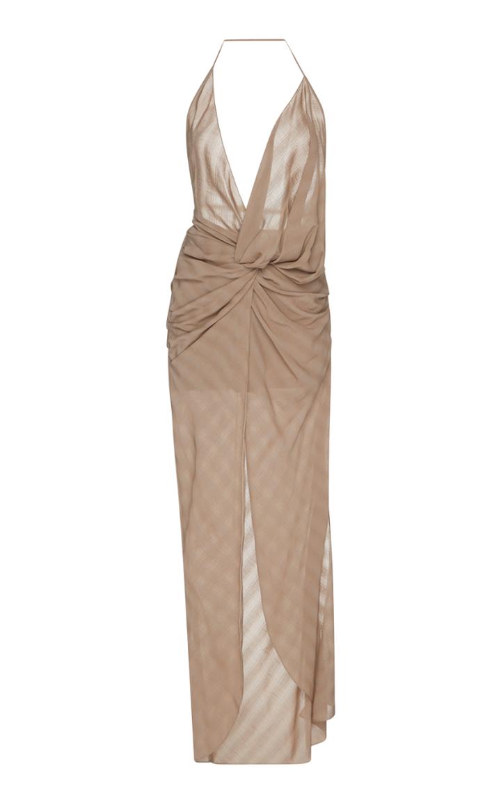 Jacquemus Draped Twist Front Dress