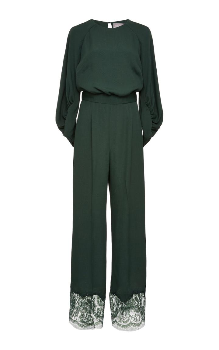 Lela Rose Full Sleeve Jumpsuit