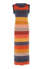 The Elder Statesman Super Duper Slit Tank Cashmere Dress