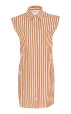 Victoria Beckham Martingale Pique Stripe Top