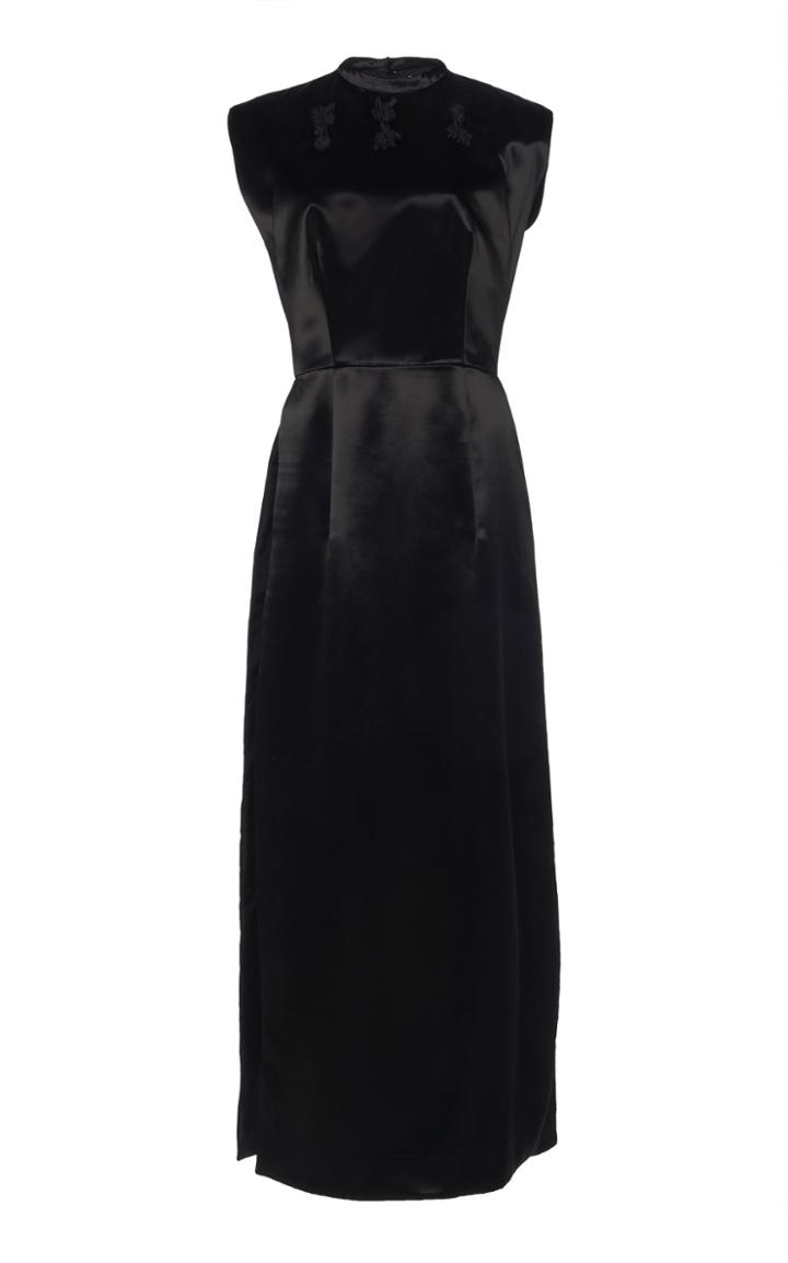Jil Sander Embellished Satin Gown