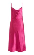 Apparis Maxine Vegan Satin Midi Dress