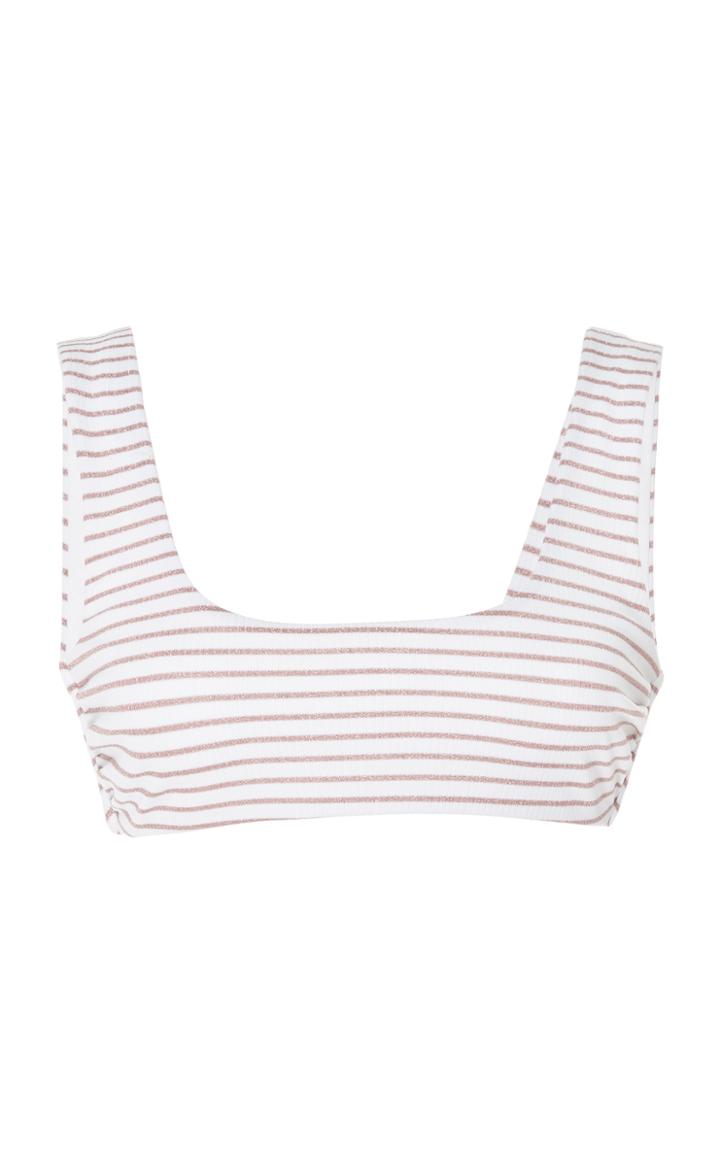 Tori Praver Ellie Metallic Top