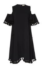 Elie Saab Cold Shoulder Shift Dress