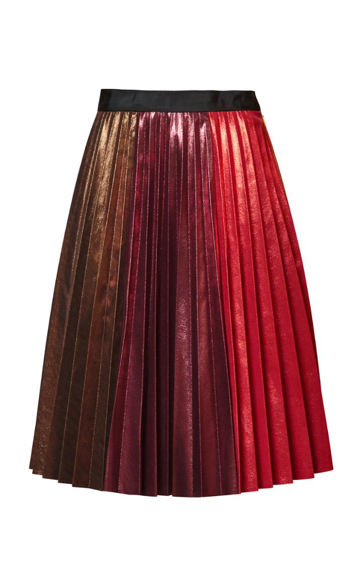 Romance Was Born Fortune Teller Pleat Skirt