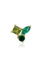 Holly Dyment Green Cluster Single Earring