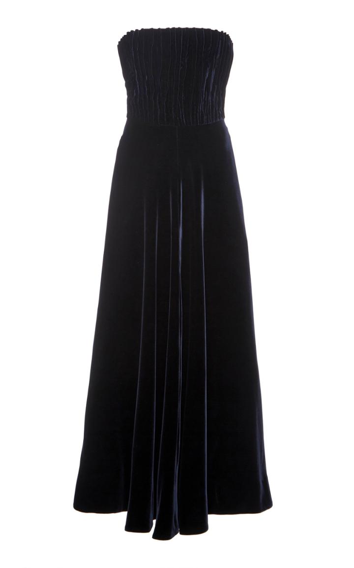 Moda Operandi Etro Strapless Velvet Dress