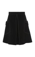David Koma Top Stich Mini Skirt
