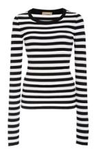 Michael Kors Collection Striped Jersey Sweater