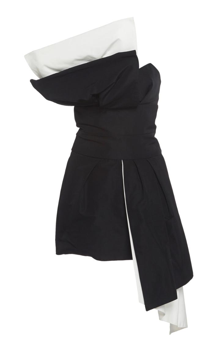 Alexandre Vauthier Strapless Faille Mini Dress