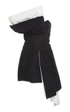 Alexandre Vauthier Strapless Faille Mini Dress
