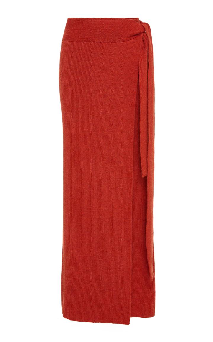 Mara Hoffman Azalea Knit High-waisted Midi Skirt