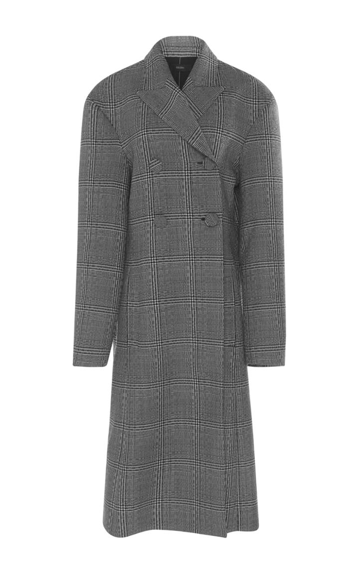 Ellery Bel Air Italian Check Coat